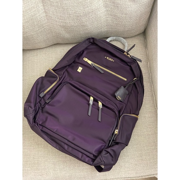 Tumi Voyageur Carson BlackBerry Backpack - Picture 6 of 8